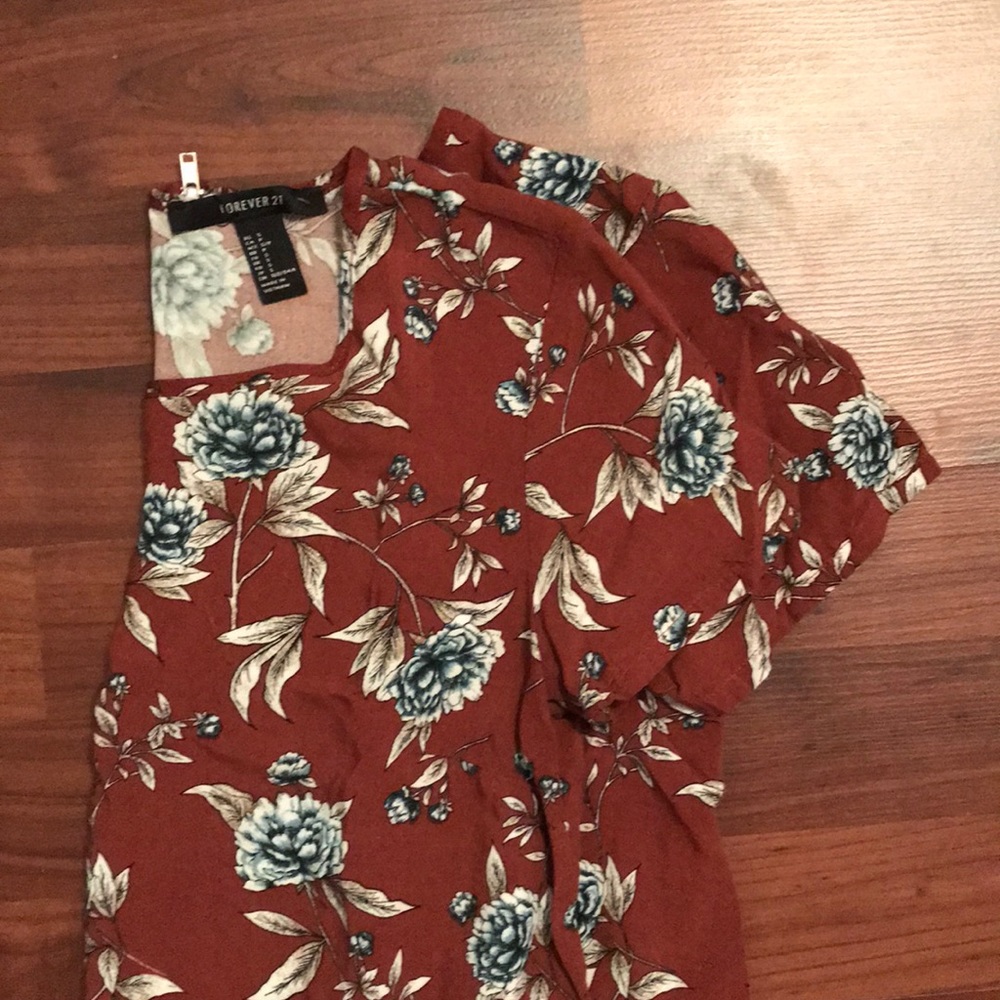 Floral Forever 21 dress
